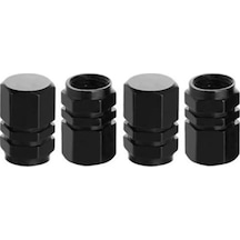 Tiger Marketing Sibop Kapağı Seti Metal Altıgen 4'lü Set Siyah