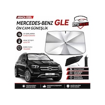 Mercedes Gle Şemsiye Tip Ön Cam Güneşliği Katlanabilir Uv Korumalı Araç Cam Güneşlik