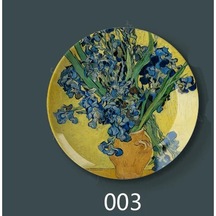 6 İnç-tipi 3 Vincent Van Gogh Boyama Dekoratif Levha Seramik Ev Otel Sanatsal Arka Plan Ekran Doğal Yağlıboya Plaka