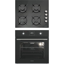Termikel BO O64D5C B - BH P6144C B Ankastre Set Siyah
