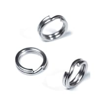 Molix Stainless Split Ring Size:6 10 Pcs