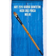 Art-220 Sentetik Kedi Dili Fırça N0:16