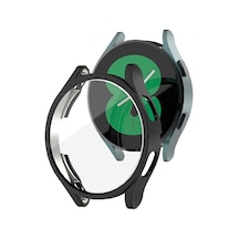 Samsung Galaxy Watch 5 Pro Sm-r920 İle Uyumlu Tam Kapatan Çerceve Pc Kasa Koruma Galaxy Watch 5 Pro İle Uyumlu Gard Çerçeve Siyah Çok Renkli