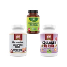Ncs Collagen Tip-1-2-3-180 Tablet + Ncs Glucosamine 180 Tablet + Ncs Berberis 120 Tablet