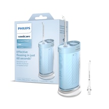 Philips Sonicare Ağız Duşu HX3333/24 - 360° Başlık + Yedek Başlık , 200 Ml, 14 Gün Şarj Süresi , Taşınılabilir