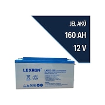 Lexron LXR160K Jel Akü 12V 160Ah 522x240x215MM