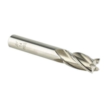 Hss Dört Ağızlı Kısa Parmak Freze - 12mm