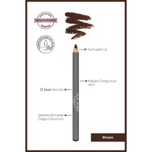 Kaş Kalemi Eyebrow Pencil Brown Çok Renkli