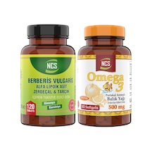 Ncs Berberis Vulgaris 120 Tablet + Omega 3 Balık Yağı 102 Kapsül Portakal