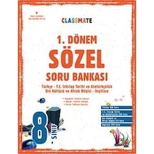 Okyanus 8. Sınıf Classmate 1. Dönem Sözel Soru Bankası