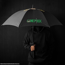 One Piece Zoro Siyah Samurai Şemsiye