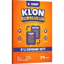 Mozaik Yayınları 6. Sınıf Klon 5 Li Deneme Seti