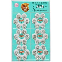 Çıt Çıt 999 Model Metal 36'lı 9 Mm Çok Renkli