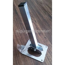 Süpürgemalzemeleri Metal Sofra Ayağı Masa Ayağı 4 Adet 21 Cm