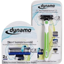 Dynamo 3 Bıçaklı Tıraş Makinesi + Yedek Başlık 2'li