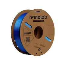 Nanelab Çift Renkli Silk Pla Filament - Siyah-mavi - 1.75mm - 1kg
