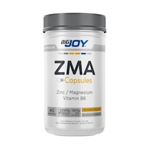 Bigjoy Zma 120 Kapsül - Magnezyum Çinko B6 Vitamini