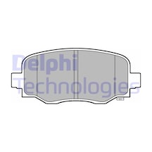 Delphı Lp3253 Arka Fren Balatası Jeep Cherokee 13 68225327ac-68225301aa-68225301ab