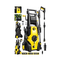Butools ST-17 180 Çelik Şanzuman Musluk ve Kovadan Çekme Yüksek Basınçlı Yıkama Makinesi Sarı