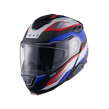 Nexx X.lifetour Pro Mile Çene Açılır Kask Beyaz - Kırmızı