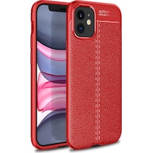 Newface Apple iPhone Uyumlu 12 Mini Kılıf Auto Focus Kapak - Kırmızı