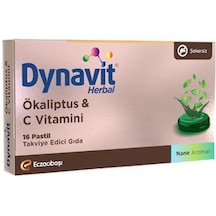 Dynavit Herbal Mentol & Okaliptus 16 Pastil