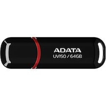 Adata Uv150-64gb Usb3.2 Gen1 Black Flash Bellek