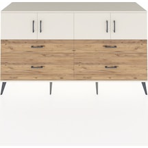 Hyperion Konsol 2 Raflı 4 Çekmeceli 4 Kapaklı 176x44x99 Aytaşı-ay Aytaşı-aytaşı/çam