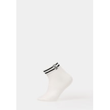 Colin's Colins Erkek Beyaz Çorap Cl1081389 Q1.v2 Wbk White&black