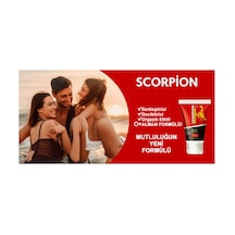 Scorpion Erkeklere Özel Geciktiricili Ve Sertleştiren Bakım 50 Ml X 2 Ad.+lustra Yağı