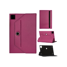 Apple Uyumlu iPad, Pro 11 2021 3.nesil Mhqx3tu/a Universal Standlı Tablet Kılıfı Pembe
