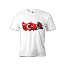 Atatürk - Tc Beyaz Erkek Tshirt
