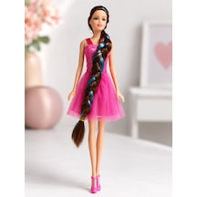 Blondie Uzun Saçlı Oyuncak Bebek 3+ Yaş 004