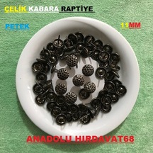 Kabara Raptiye Koltuk Çivisi Antik Eskitme Petek Çapı 11 MM 1000Ad