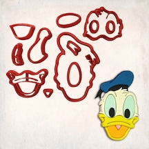 Donald Duck Detay Kurabiye Kalıp Seti 11 Li
