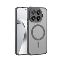 Xiaomi 17t Kılıf Magsafe Kamera Korumalı Mat Parmak İzi Tutmayan Pazarplus Gri