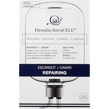 Elensilia Escargot Havyar Onarıcı Nemlendirici Yaprak Maske Intracell Caviar Repairing Mask