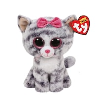 Ty - Grey Cat Reg 15 Cm