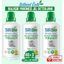 Sır Bio Bulaşık Makine Deterjanı 3 x 1 L
