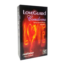 Love Guard Radiatör Isıtıcı Kremli Prezervatif 12'li