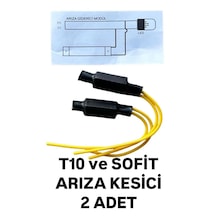 5w T10 Ve Sofit Park Plaka Led Ampul Arıza Lambası Engelleyici Canbus Dekoder Direnç