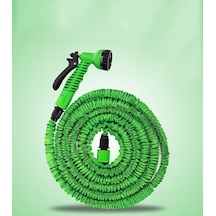 Yüksek Basınçlı Bahçe Sulama Araç Yıkama Hortumu Yeşil 7.5 Metre