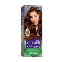 Hubrendy Tedarik Naturals Saç Boyası Orta Kestane 5/37