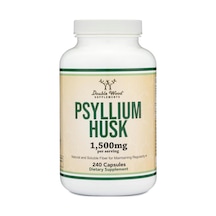 Double Wood Psyllium Husk 240 Capsul 1,500mg Per Serving Na...