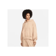 Nike W Nsw Phnx Flc Oos Po Hoodie Dq5858-200 Bej