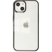 Apple iPhone Uyumlu   14 Plus Kılıf Element Silikon - Siyah