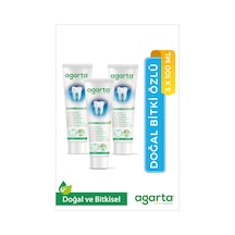 Agarta Bitkisel Florürsüz Diş Macunu 3 x 100 ML