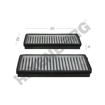 Ssangyong Rexton Rodıus Polen Filtresi Rxc6917k-68110-21030 Karbonlu