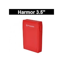 THERMALTAKE 3.5" USB 2.0 Harmor ST0034Z Sata  Harddisk Kutusu Kır