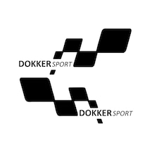 Dokker Sport Etiket Yapıştırma 30cmx11cm Mmd194